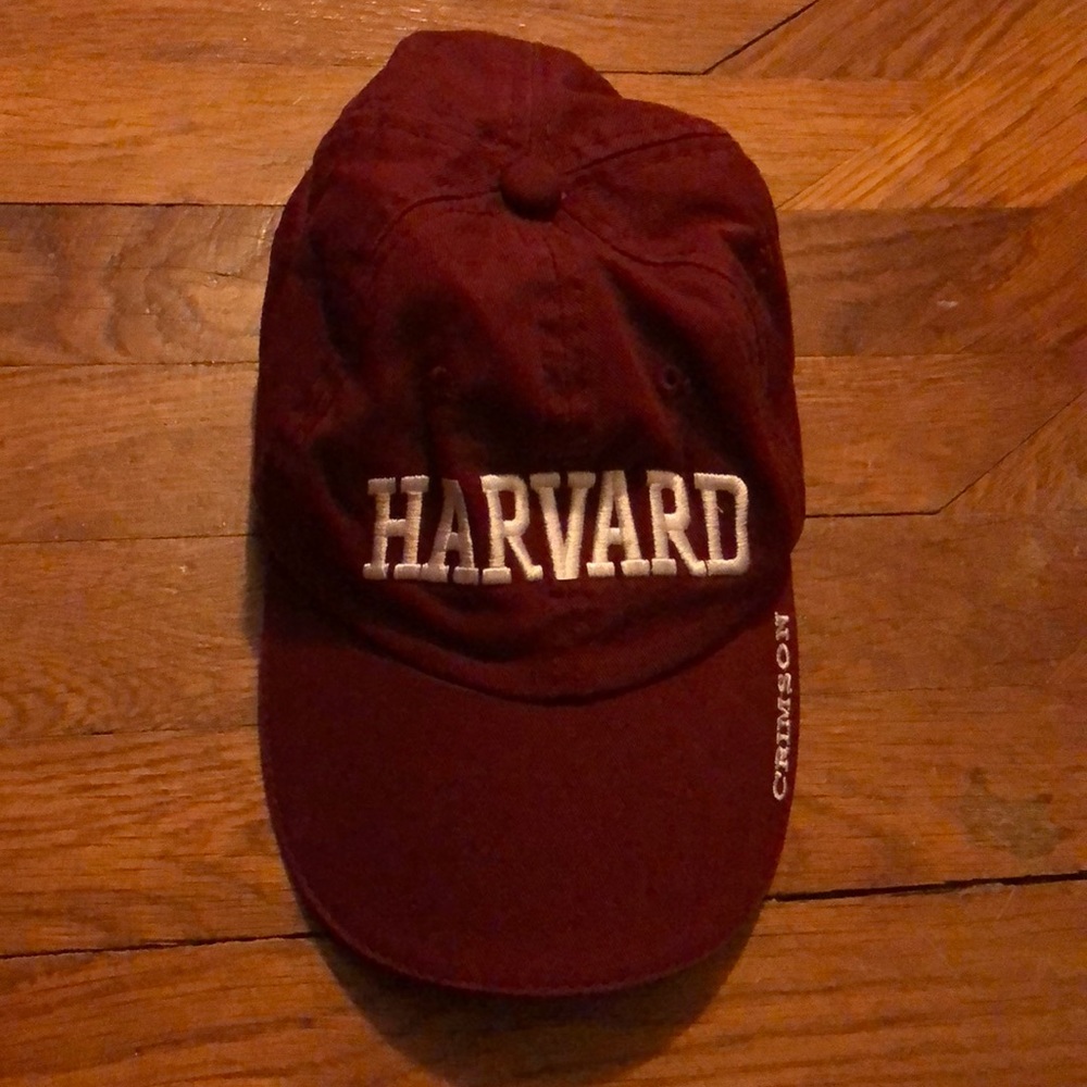 Harvard baseball hat